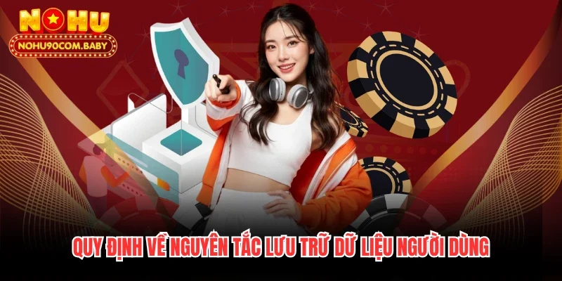 Quy định về nguyên tắc lưu trữ dữ liệu người dùng